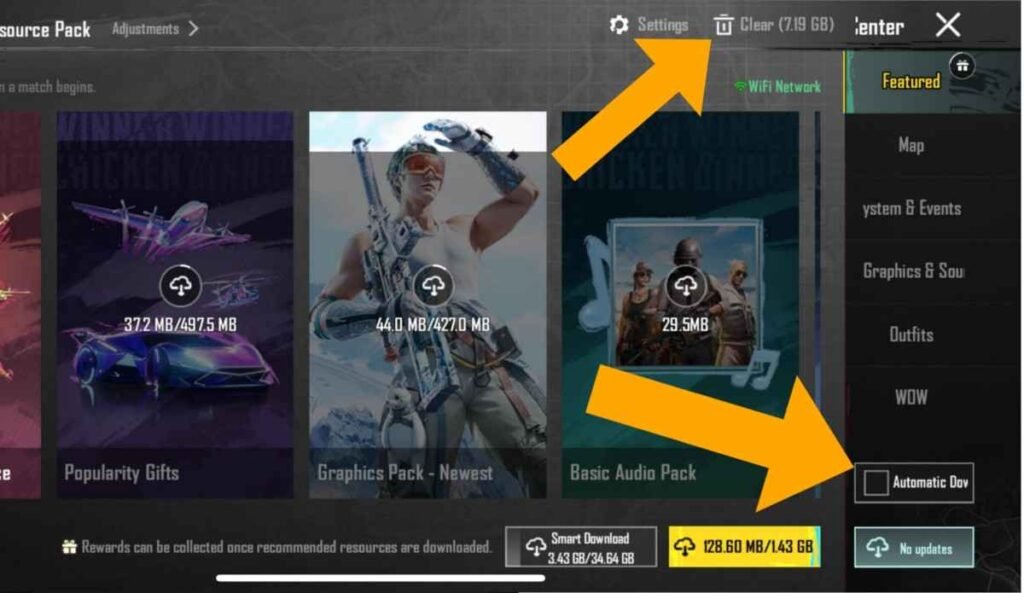 Fix Lag by Disable Automatic Downloads