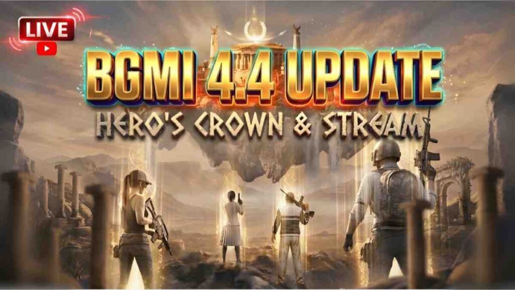 BGMI 4.4 Update Thumbnail