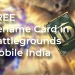BGMI Rename Card