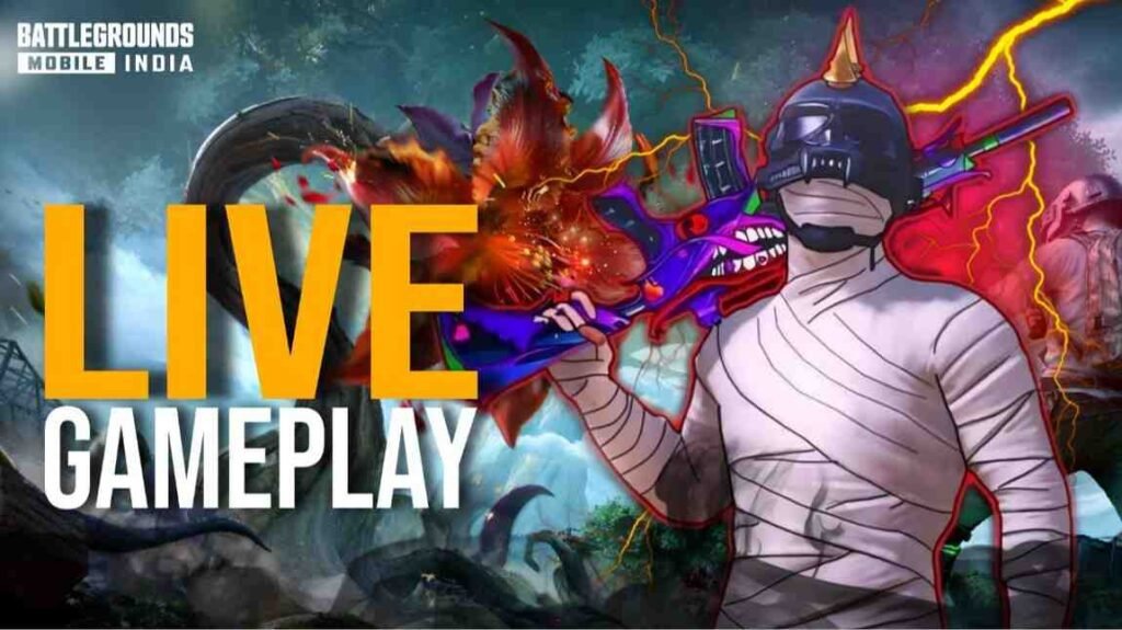 BGMI Thumbnail for YouTube Live
