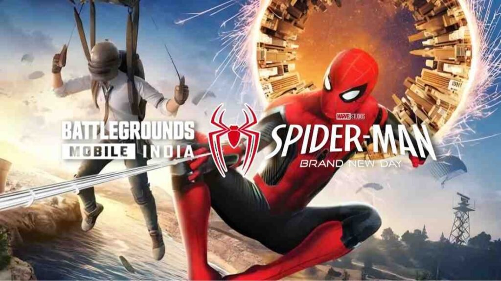 BGMI 4.5 Update Spider-Man