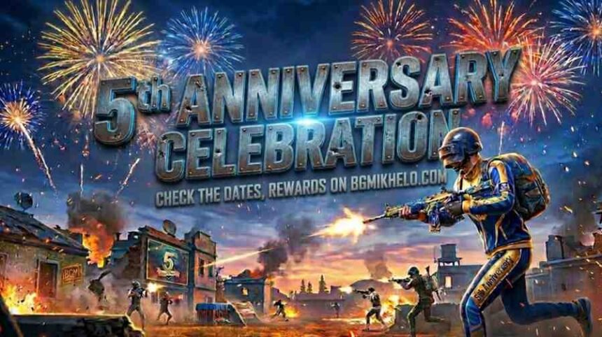 BGMI 5th Anniversary Date