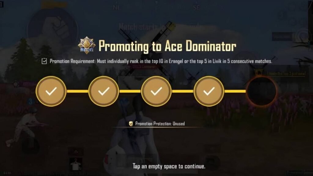 BGMI Ace Dominator Promotion