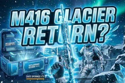 M416 Glacier Skin Return
