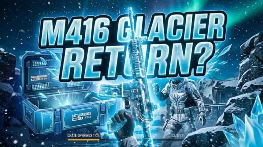 M416 Glacier Skin Return