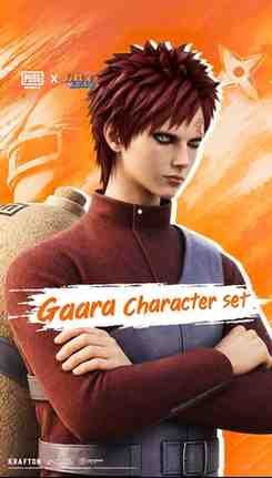 Gaara Character Set